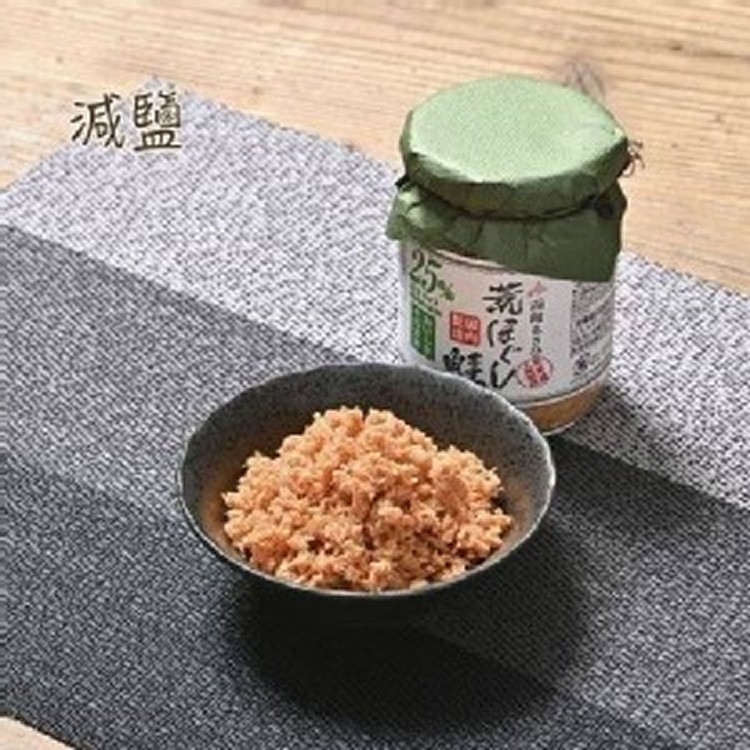 日本🇯🇵 函館朝日 減鹽鮭魚鬆（綠色減鹽）/100g]