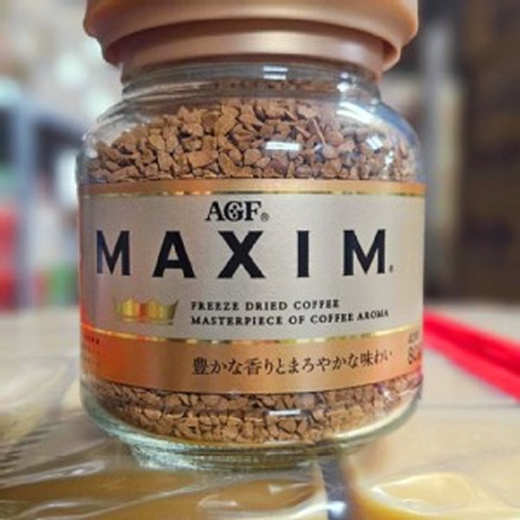 日本AGF Maxim 箴言金咖啡80克