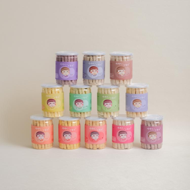 【三森有幸】慢慢吃，不要吵_超級大棒棒 (寶寶食品-12種口味任您挑)