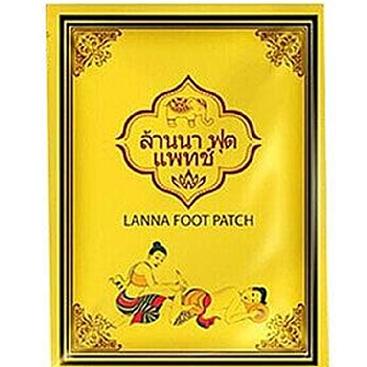 泰國Lanna晚安足底舒適貼布10入
