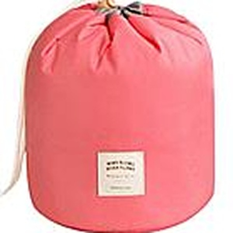 時尚流行!方便收納!韓版packing旅行化妝包-西瓜紅