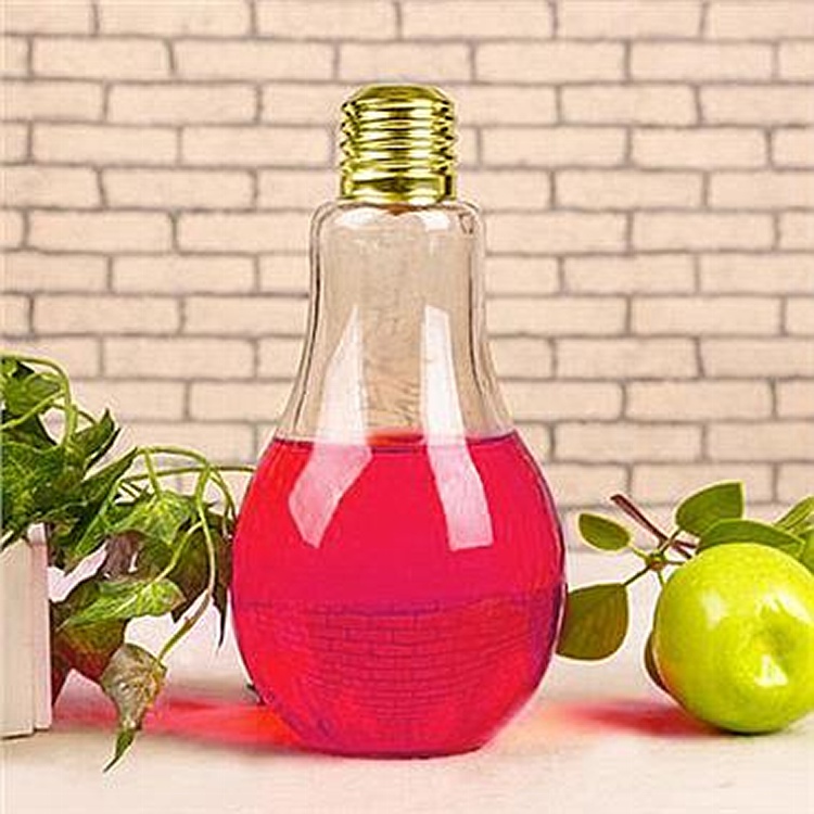 燈泡玻璃瓶300ml-金