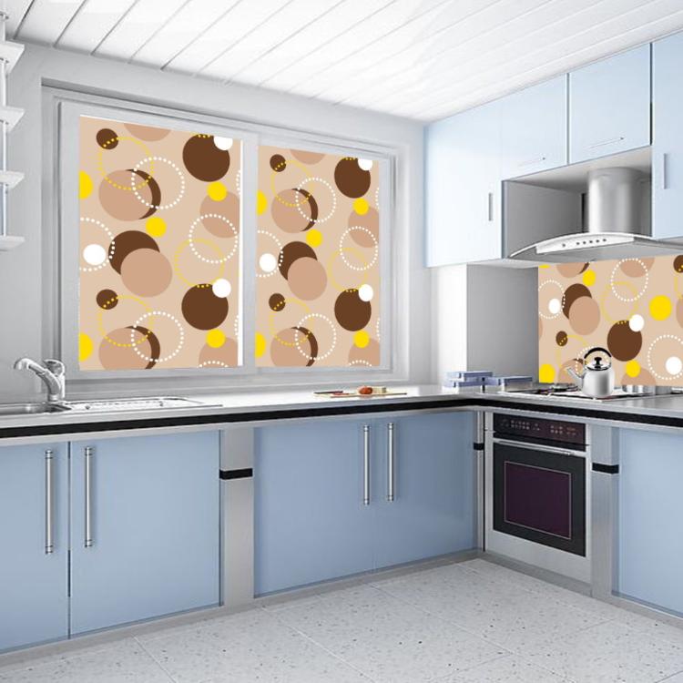 【AGL愛潔樂】噴水就貼無膠可水洗萬用玻璃貼.防污.防火廚房貼.桌巾5色任選