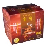 (富萊爵)富郁-可可粉隨身包，無添加香精、色素，低糖無負擔 ～(ihergo專屬優惠)：每盒10包（買10盒送1盒），採用荷蘭高脂可可粉，苦甜減糖口味。