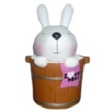 2011-01-03新增~兔年創意禮品~可愛咪兔沐浴存錢罐