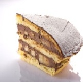 香蕉巧克力+香蕉巧克力 合併8吋半圓波士頓派