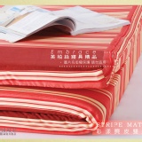《Embrace英柏絲》彩漾麂皮雙拼床墊 三明治床墊柔軟有支撐 適合外宿、學生 單人3尺 (紅) FB按讚免運費