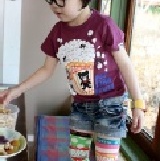 M-3~韓版爆米花上衣 特價:$85 M-3~韓版爆米花上衣 特價:$85