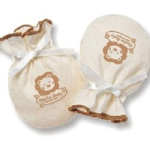 小獅王 有機棉護手套(繫帶)