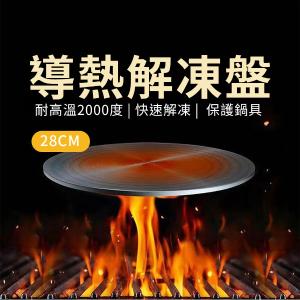 【CityStar】多功能快速導熱解凍盤28cm