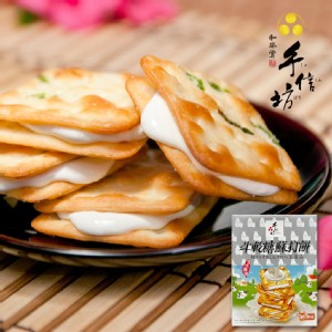 【手信坊】牛軋糖蘇打餅(原味)-外銷韓國G25超商-第一名超人氣商品！