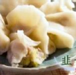 韭黃豬肉水餃約40粒