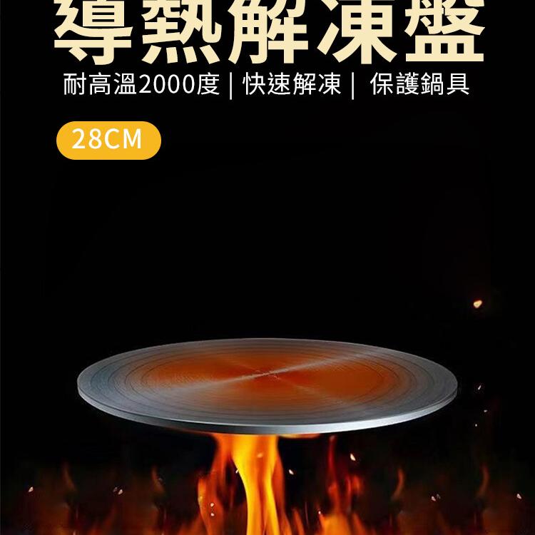 【CityStar】多功能快速導熱解凍盤28cm
