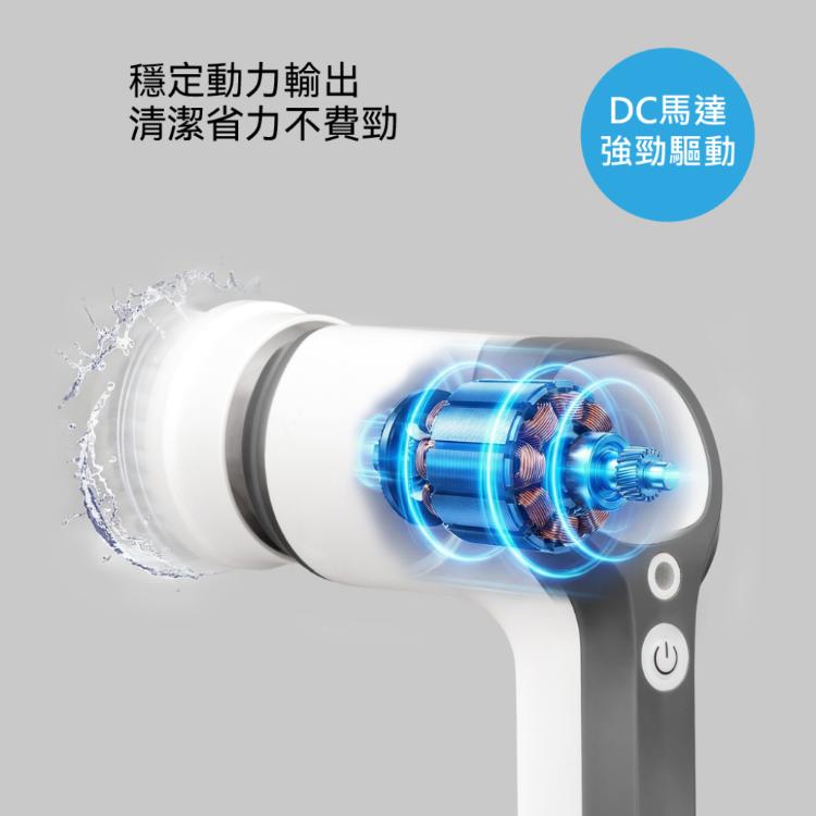 【THOMSON 】手持電動清潔刷 TM-SAUW02C