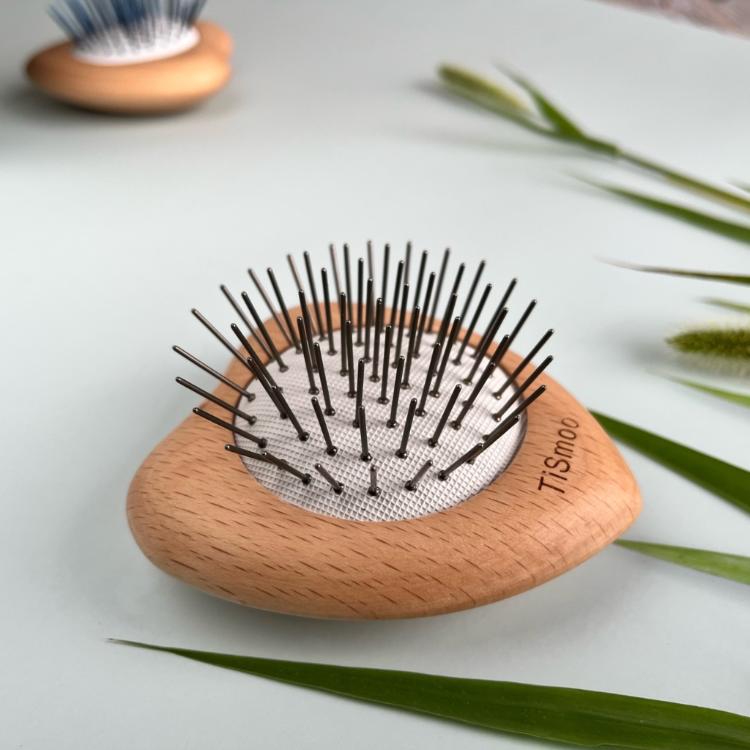 【TiSmoo】純鈦心型髮梳