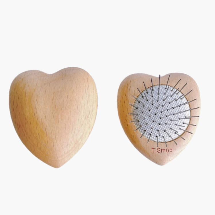 【TiSmoo】純鈦心型髮梳