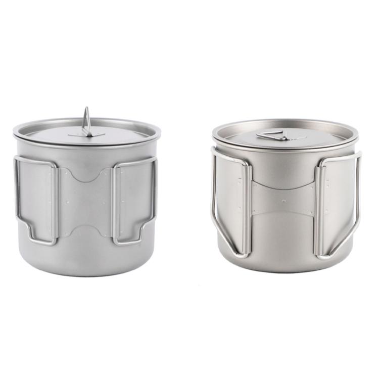 【TiSmoo】純鈦杯帶杯蓋戶外露營旅行登山健行