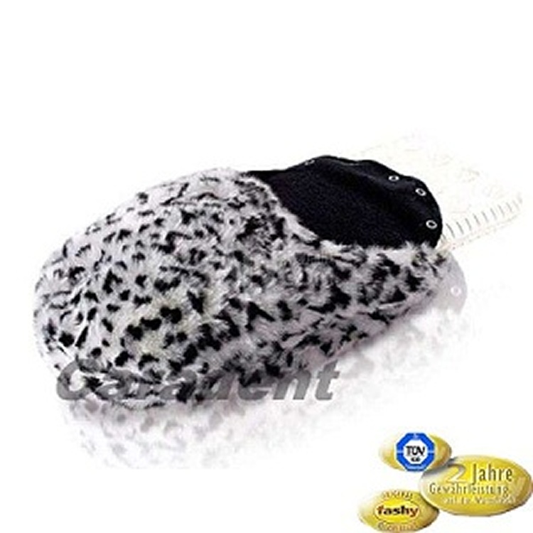 【卡樂登】保固兩年 德國原裝 Fashy 性感豹紋暖腳專用熱水袋 注水式熱水袋