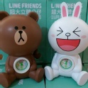 LINE 兔兔 時鐘/存錢筒