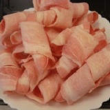 豬五花肉片 特價：$125