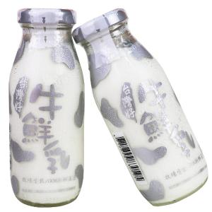 免運!【高屏羊乳】台灣好系列-SGS玻瓶牛鮮乳牛奶200ml 200ml/瓶 (60瓶，每瓶40元)