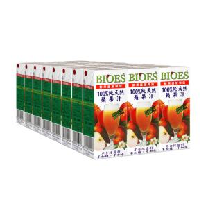 【囍瑞 BIOES】100%純天然蘋果原汁(200ml)