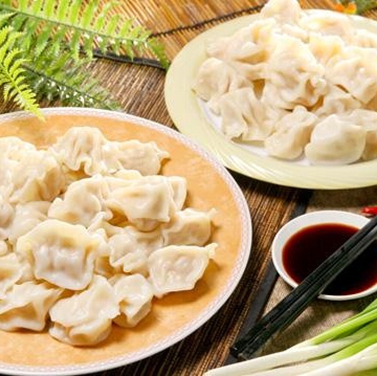 手工韭菜水餃