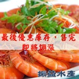 台灣大尾活力白蝦