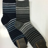 中筒橫條漸層男襪色, 2色