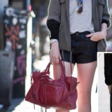 韓國空運 羊紋質感中型機車包 電機包 附可調揹帶 (七色) 有細節圖 絕非陸貨