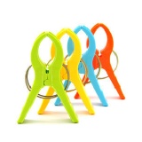 大號強力晾衣夾子塑料曬衣架大號衣架夾子單個售C009 特價：$9