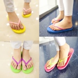 夏季夾腳人字拖女涼拖沙灘涼鞋平底拖鞋時尚夾腳女鞋