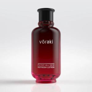 【voraki】牧丹花全新露180ml+藏紅花肌鑰精華霜50ml 加贈聖母百合美白修護保濕面膜一片
