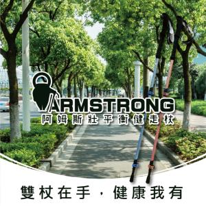 【下單就送 總價值2098元】Armstrong阿姆斯壯平衡健走杖