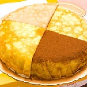 塔吉特綜合千層蛋糕(牛奶+巧克力+提拉米蘇+蕾雅起士) A款，中視我猜推薦,眾藝人爭相品嘗~ 特價：$490