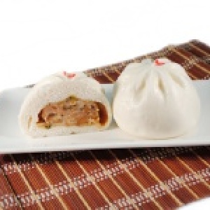 【潮州包子】杏鮑菇肉包 (五入裝) 特價：$100