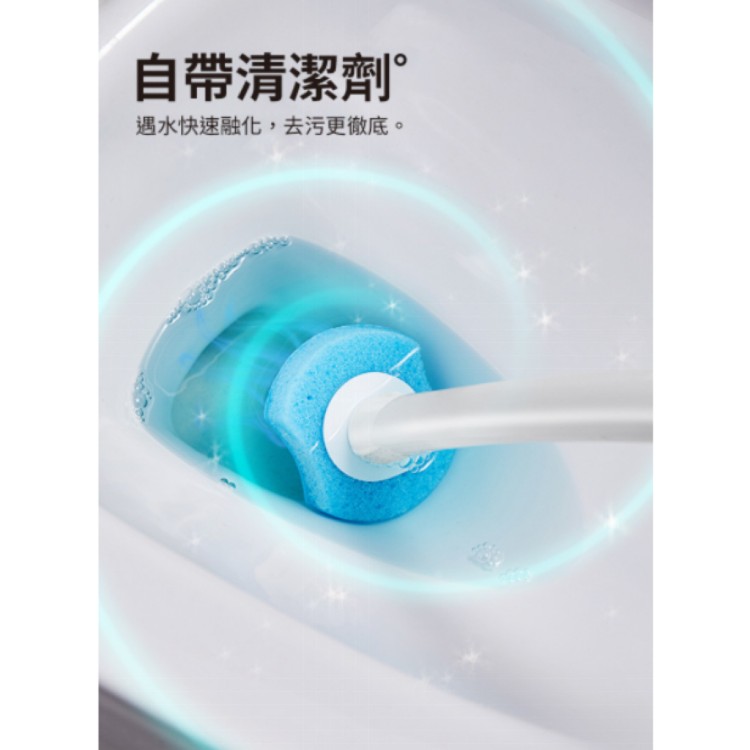 【揪in好物】北歐設計款馬桶刷 替換海綿頭