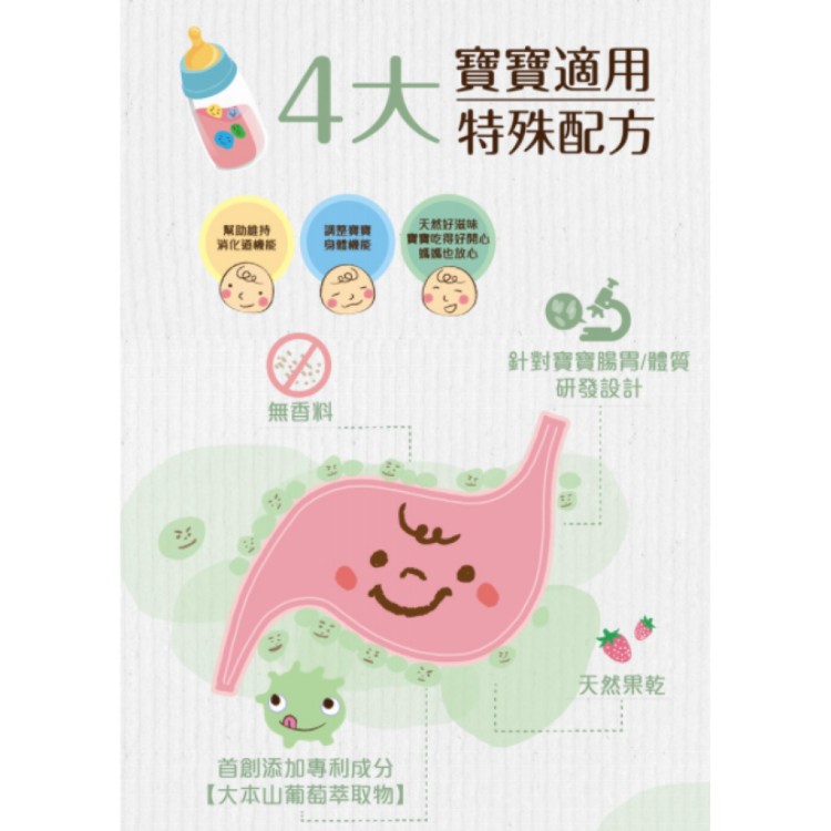 【農純鄉】大本山益生菌30入/盒 (草莓口味/香蕉口味)