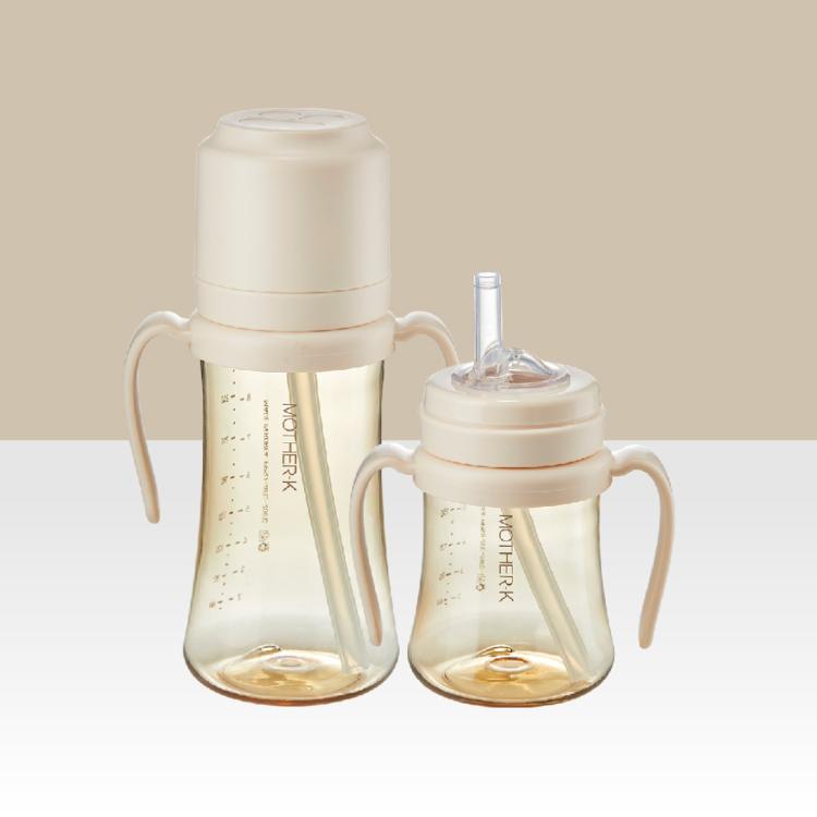 【Morther K】「奶瓶界的精品」頂級PPSU多功能學飲吸吸杯 300ml