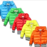 冬裝兒童加厚款高絨羽絨服鴨絨服外套