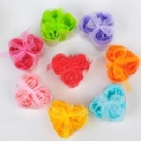 玫瑰香皂花禮盒~情人節禮物~婚禮小物~生日禮物~ 3入