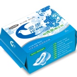 愛康天然環保抗菌衛生棉 - 日用 日用（藍）：24.5cm/8片 特價：$55
