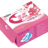 愛康天然環保抗菌衛生棉 - 夜用 夜用（紅）：29cm/7片 特價：$55