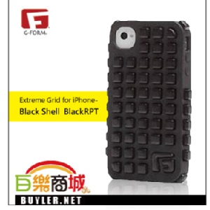 【百樂】G-Form超耐摔 Extreme Grid for iphone 4/4s軟殼保護殼