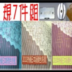 防蚊門簾-藍色