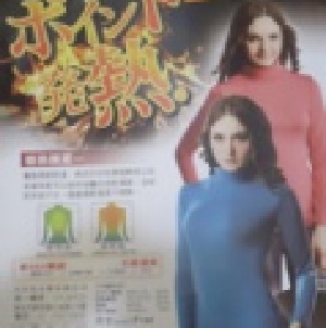 發熱纖維＊汗布高領保暖衣~原價$600~特價$299