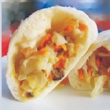 只素朋友看這裡-刀疤素菜包 6顆裝。料好實在。