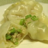 四季豆水餃(敏豆)