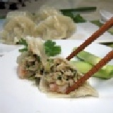 胡瓜蝦仁水餃 1包25顆 本店招牌 特價：$100