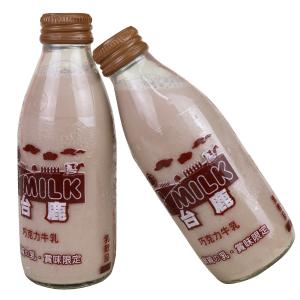 【高屏羊乳】台鹿系列-SGS玻瓶巧克力調味牛奶200ml